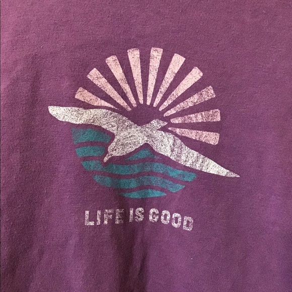 Life is good long sleeve shirt - Picture 3 of 5